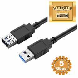 Gilbord quality USB3.0 καλώδιο 5m αρσενικό θηλυκό MF